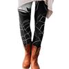 Women's Pants Halloween Printed Stretchy Soft Bottoms Casual Home Sleeping Pants