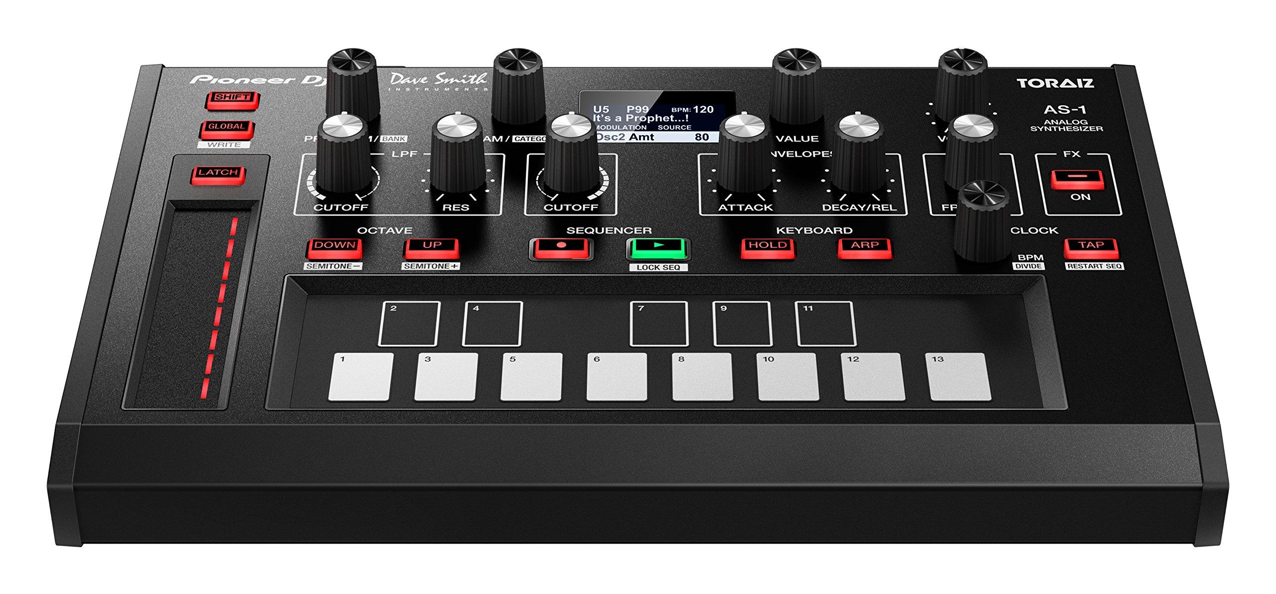 

Pioneer DJ Monophonic Analog Synthesizer TORAIZ AS-1
