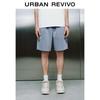 UR2026 Men's Washed Drawstring Casual Shorts