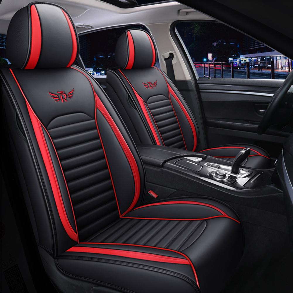Leather Car Seat Cover for Polo Sedan Volkswagen Touareg Touran Passat B5 B6 B7 Jetta VW Golf 7 Tiguan Golf 4 5 6 7 Accessories