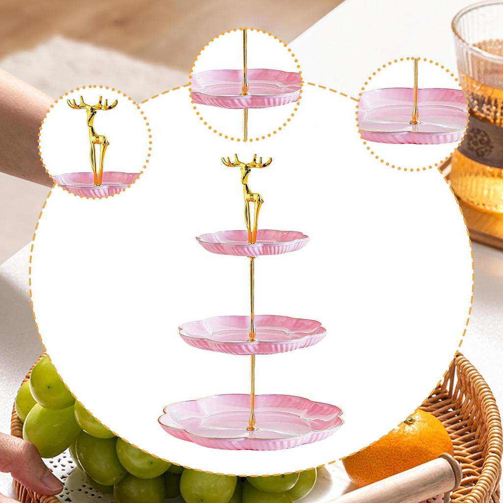 Cake Display Stand, Food Serving Tray, Fruit And Snack Rack For,