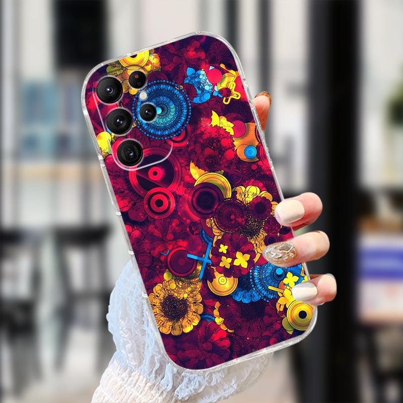 Clear Case For Samsung S25 S24 S23 S22 Ultra 5G Transparent Soft TPU Silicone Phone Cover For Galaxy S22 5G Protective Fundas