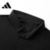 Adidas Golf Three Stripes Logo Casual Quick-Dry Breathable Short Sleeve Polo Shirt Men polo shirts Black ADIKC5547