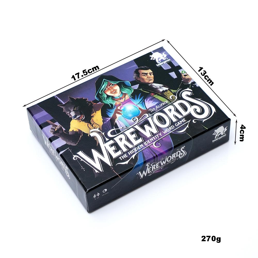Werewords Board Game Fun for Families Engaging Social Deduction Party Game