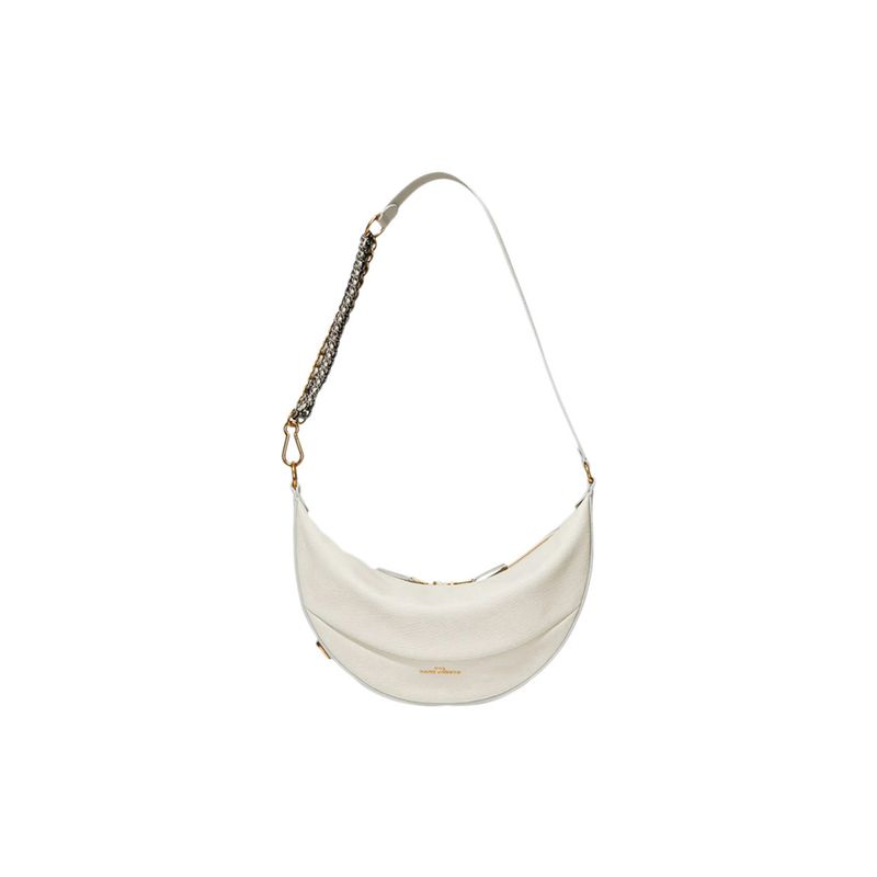 Marc Jacobs Moon Bag Chain Leather Shoulder Crossbody Medium Women bags White M0016233-276