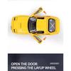 Diecast 1/32 Mazda RX7 RX-7 FC INITIAL D Miniatures Alloy Metal Car Model Toy Sound & Light Vehicle Toys for Boy Children Gifts
