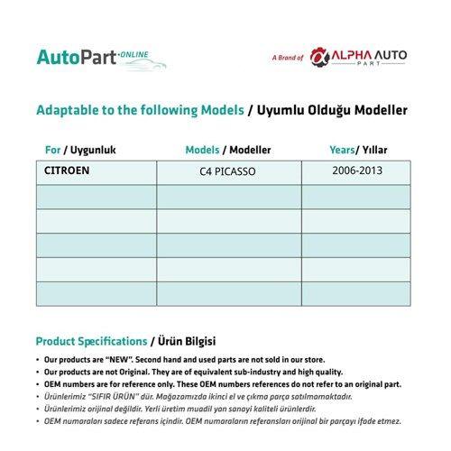 Windshield Repair Kit-Right-Left-SET for Citroen C4 Picasso