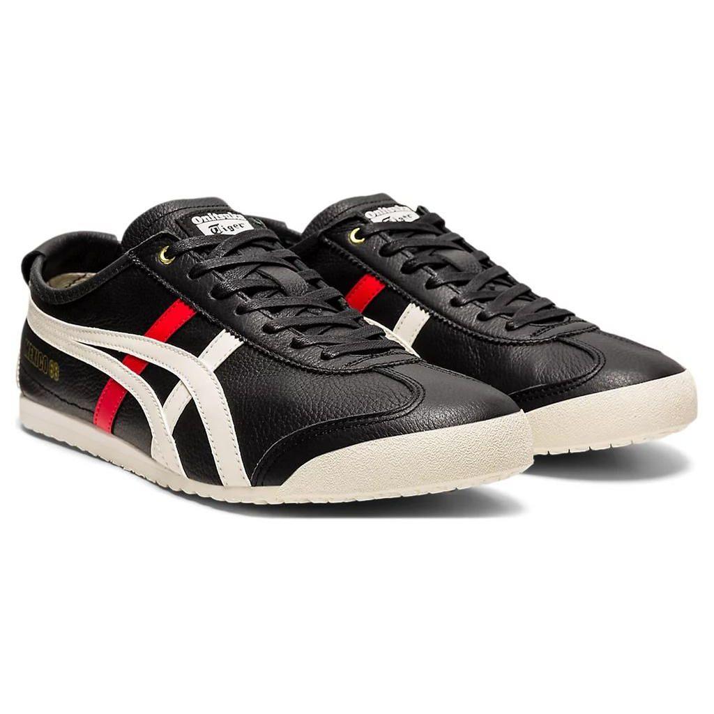 ONITSUKA TIGER Mexico 66 Two-Layer Cowhide Sports Versatile Shock Absorbing Wear-Resistant Breathable Low-Top Casual Shoes Unisex Sneaker 1183B511-001