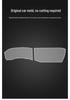 Volkswagen Touareg 2019-2025 Instrument Panel TPU Transparent Film Decor