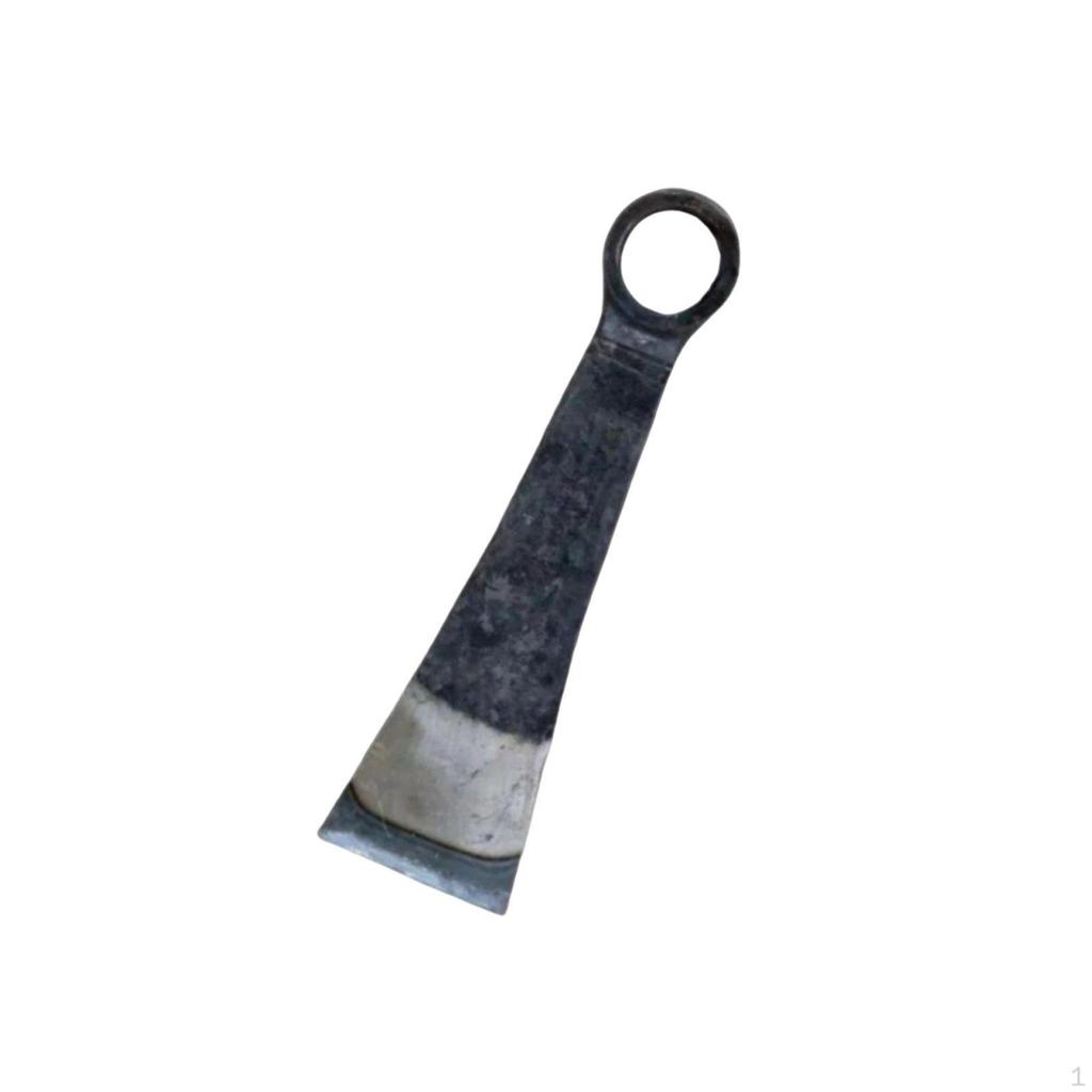 HandForged Hoe, Automotive Rod, HeavyDuty Garden Tool, Cutting, Weeding, Soil Loosening