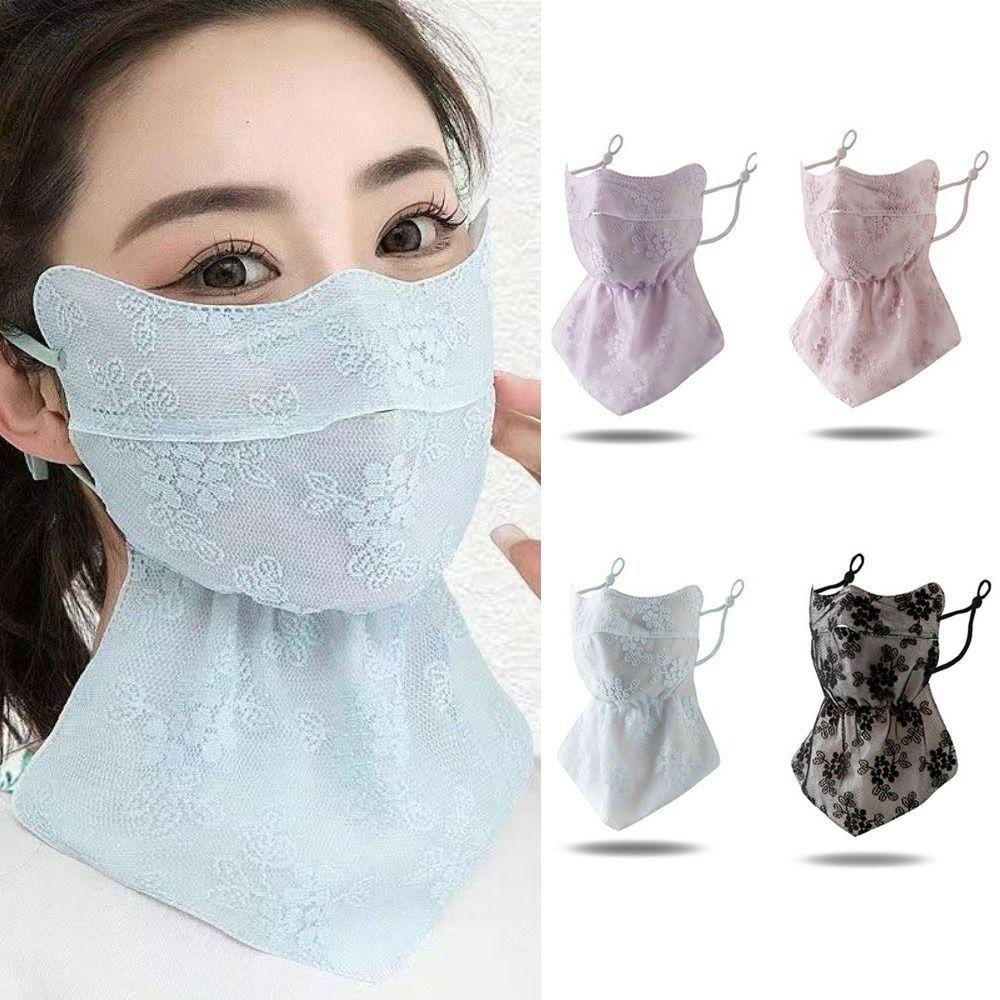 UV Protection Neck Protection Mask Anti-UV Face Cover Scarf Dust Protection