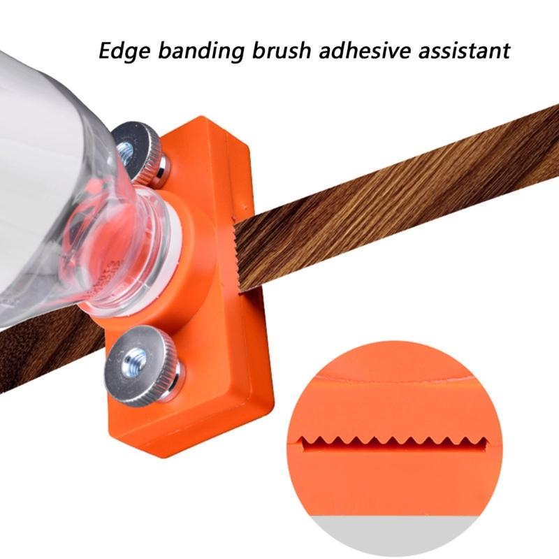 DIY Friendly Manual Gluing Applicator Edges Bander Trimming Tool Set for Accurate Application On Wood Panels Edges