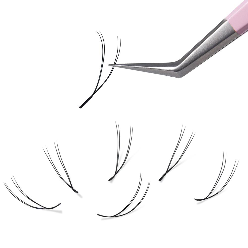 ANNAFRIS U-shaped YY 3D 4D 5D Eyelash Extension Double Tips U YY Premade Fan Lashes Fluffy Soft False Eyelashes
