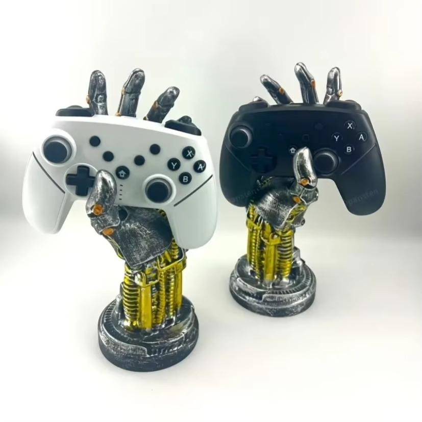 Desktop Mechanical Arm Gaming Controller Storage Holder Headphone Stand For SONY PS5 PS4 Gamepad Bracket Airpods Max Men Gifts