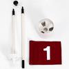 Portable Golf Practice Flagstick Set With ABS Putting For Indoor Outdoor Training