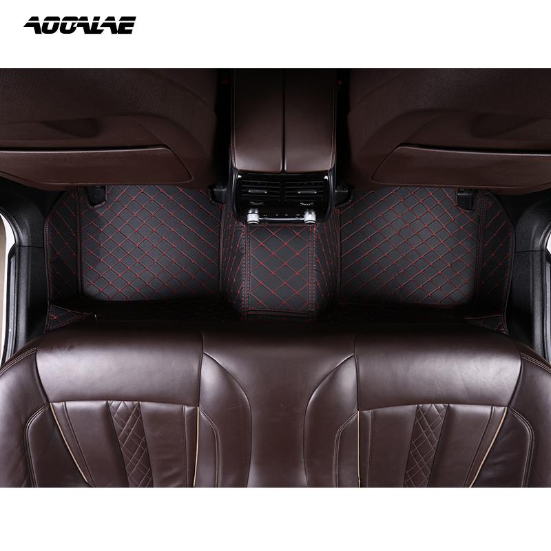 Car Floor Mats For Mitsubishi Outlander 2000- Auto Carpets Foot Coche Accessorie