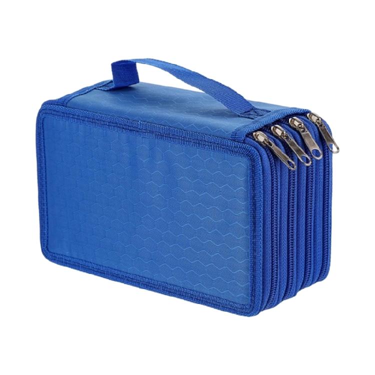 Neatly Organized 4 Level Pencil Holders With 72 Dedicated Slots Waterproof Cloth Fabric Stationeries Organizers Bag