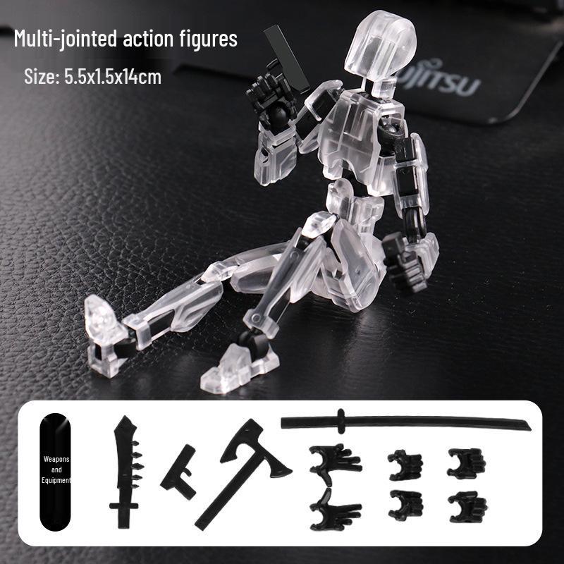 Lucky 13-Joint Movable 3D Doll - 3rd Gen Full Body DIY Decompression Toy