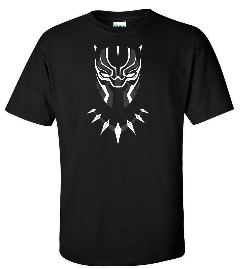 Black Panther Wakanda Mask T-Shirt XL