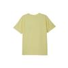 New Era Classic Printed Short Sleeve T-Shirt Unisex Tops Light-Yellow 12354435