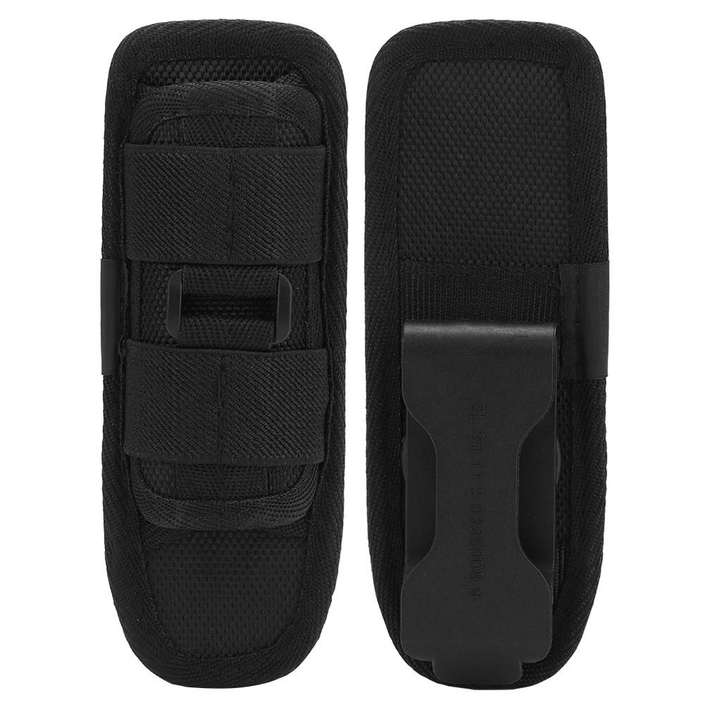 360 Degrees Rotatable Nylon Flashlight Torch Pouch Holder Bag Accessory for Hunting401#