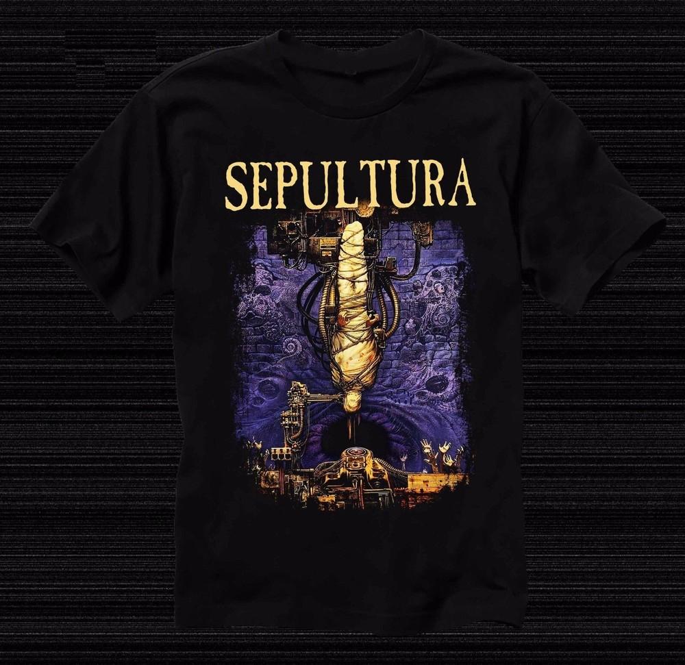 Sepultura Chaos A.D Gift Black All size Tshirt FN506 Unisex T-Shirt M