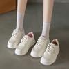 Fashion Summer Lace Up Platform Shoes for Women New Breathable Mesh Women's Low Top Sneakers Outdoor Women's Casual Sport Walking Shoes