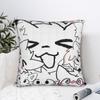 Boykisser Pillowcase Polyester Cushion Cover Decoration Cat Pillow Case Cover Home Square