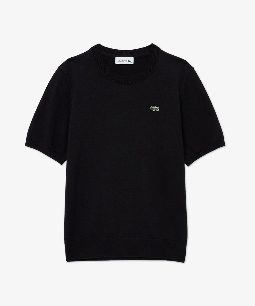 LACOSTE Women'S Basic Crew Neck Short Sleeve Sweater Af115E-56G 031