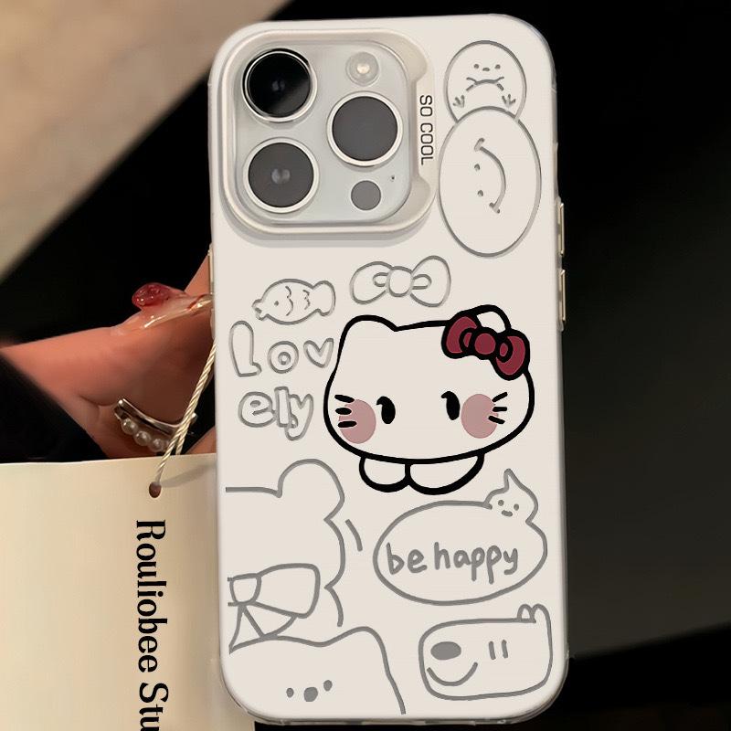

Fishy Katie Cat Case for iPhone 12X/14Pro/15Plus/16Promax iPhone 16 Pro