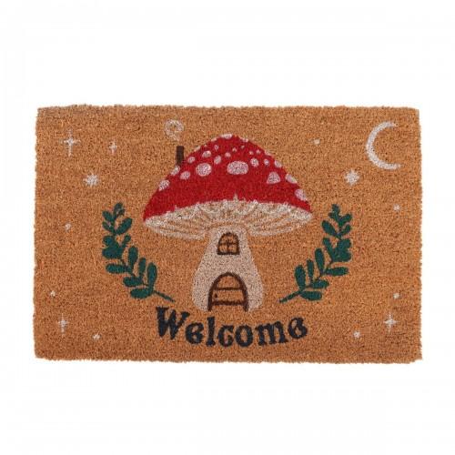 Something Different Welcome Mushroom House Door Mat