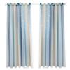 2pc Curtain Simple Gradient Hollow-out Star Pattern Double Layer Blackout Bedroom Living Room Insulation Curtain