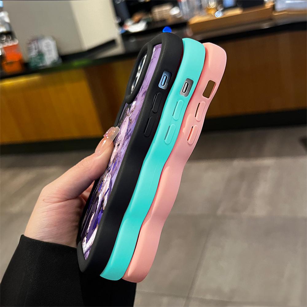 Popular Game Phone Cover for iPhone 11 12 13 14 15 Pro Max 6 6S 7 8 Plus Xs Wave Edge Shockproof Protective Rubber Case