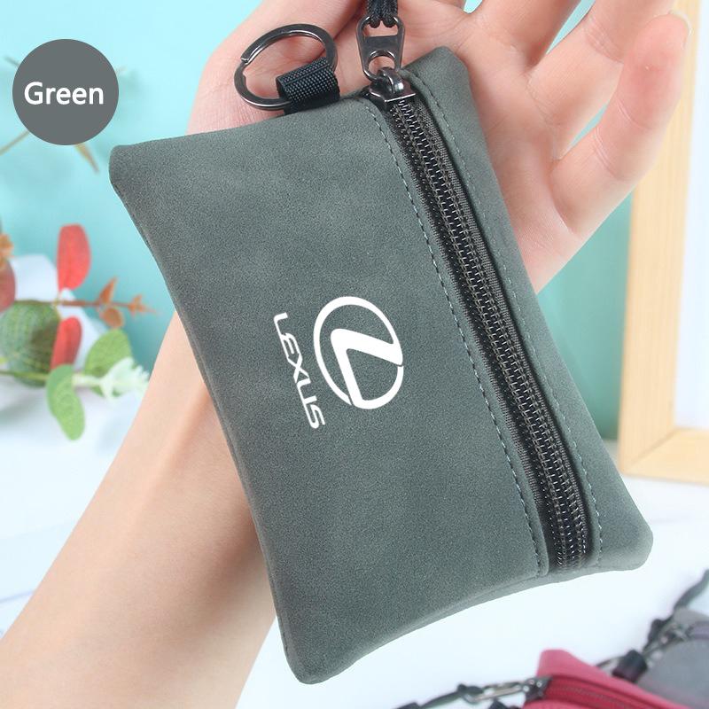 Car Logo Canvas Wallet Zipper Card Coin Bag Women Men For Lexus ES300 RX330 RX300 GS300 IS250 IS200 CT200h IS300 NX RX LX GX GS