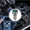 Car USB Charger Multi Port 4 Port Auto Charger Adapter PD QC LED Digital Display Fast Charging Car Phone Charger For SUV Sedan