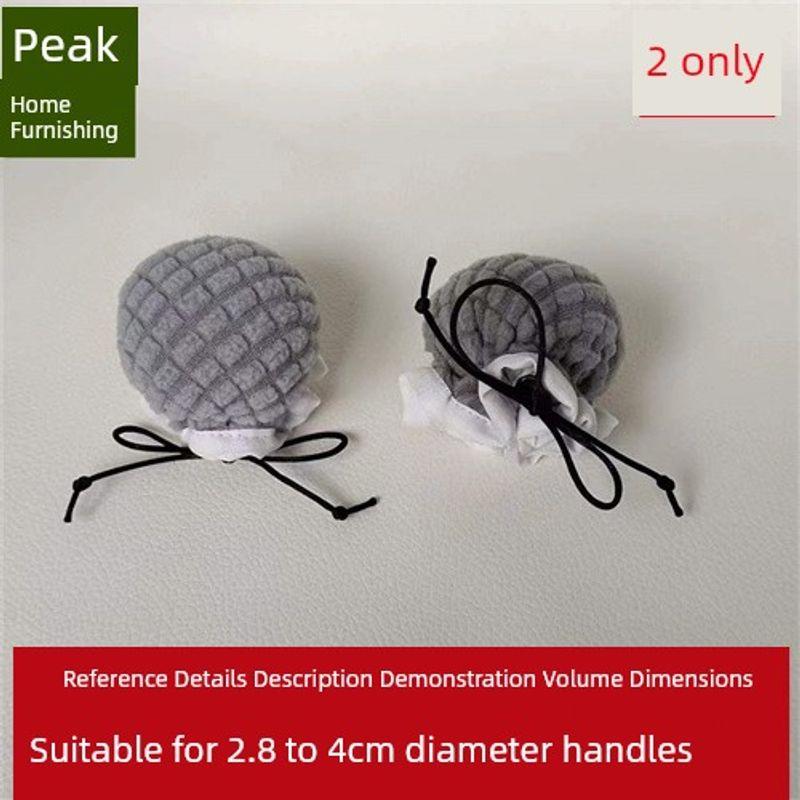 

Средний чехол с защитой от ударов спереди на кулиске, детский, мягкий, тканевый, мультяшный, толстый ремешок, оплетка для ручки шкафа Gray