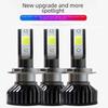 Super Bright Spotlight Car LED Headlight with F2 COB Lamp Beads for H1, H7, H4, H11 Bulbs.