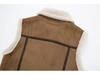 2023 Autumn Women's Street Fashion Fur Sleeveless Vest
