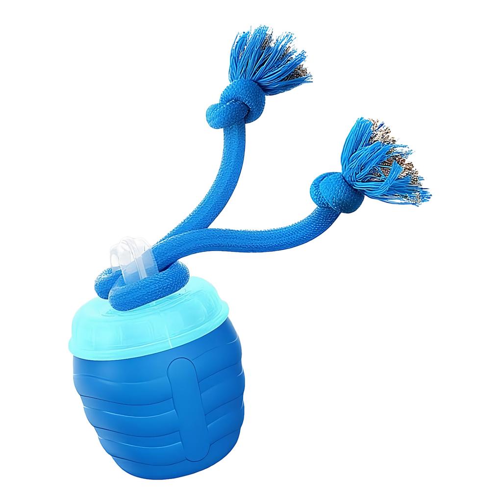 Automatic Electric Rolling Ball with Rope Dog Stimulation Toy 3 Modes Rechargeable Suitable for Small and Medium Breeds