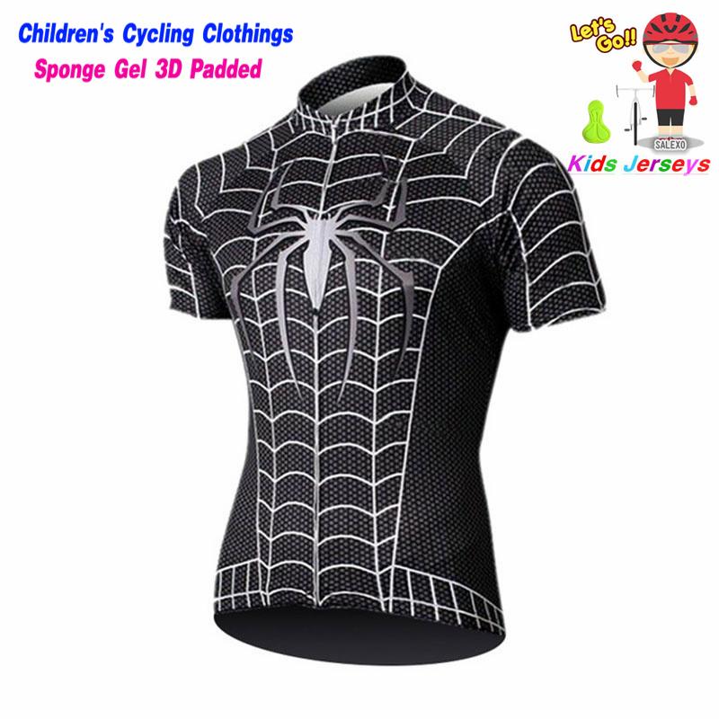 Bike Kids Short Sleeve Cycling Jersey Set Children Breathable Bike Clothing Boy and Girl Summer Breathable Cycling Suit Set 2026 S