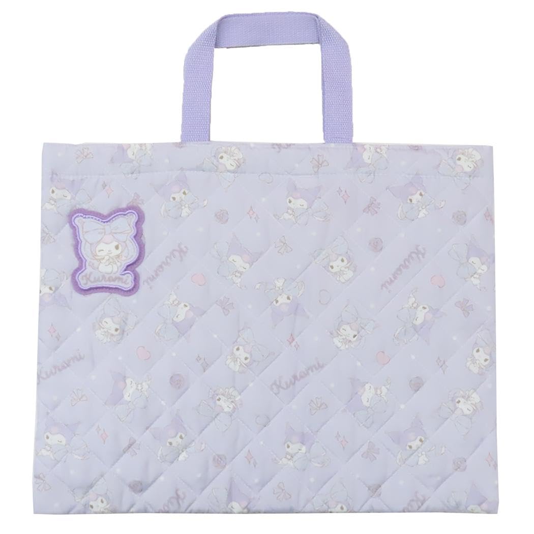 

Takanami Create Стеганая сумка для уроков Kuromi Фиолетовая Для внеклассных занятий [130225] детский сад, школа, фиолетовый