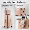 Sturdy 5-Wheel Lightweight Suitcase with Large Capacity & Combination Lock
