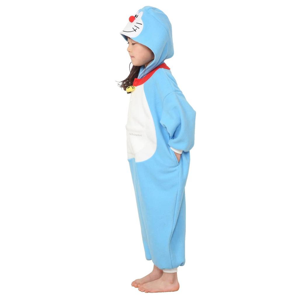 SAZAC Doraemon Fleece Kigurumi for 110cm Children,