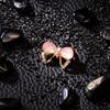 Exquisite Sweet Pink Rhinestone Bowknot Brooches For Women Men Fashion Hollow Bow Wedding Dress Collar Pins Clothes Jewelry Gift