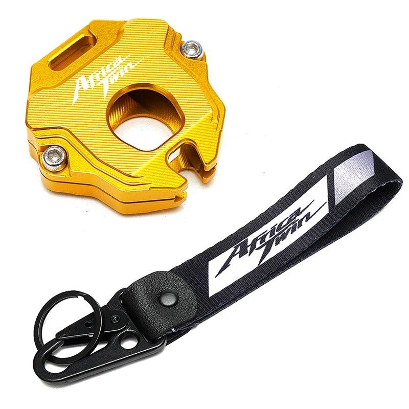 For HONDA  Twin CRF1100/L CRF 1000/L XRV 750 All Year 2022 New Motorcycle Key Cover Case Shell Embroidery Badge Keyring