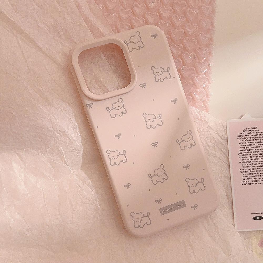 Full-printed Puppy Iphone16 Apple 17 Phone Case 14 Cute Ins Style 13 Applicable 15pro Max Soft