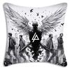 World Famous Rock Band Linkin P-Park Pillow Covers Sofa Decorative Home Double-Sided Printing Short Plush Cute Cushion Cover