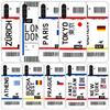 Travel Ticket Label Phone Case For Samsung Galaxy A17 A37 A57 A16 A15 A14 A13 A56 A55 A54 A53 A36 A35 A34 A33 A26 A25 A24 A23 Ga