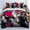 3D Anime Chainsaw Man Denji Beding Set Carton Warm Comforter Soft Duvet Cover Bed Linen Set Comfortable Quilt Cover Pilowcase King Quen Sized