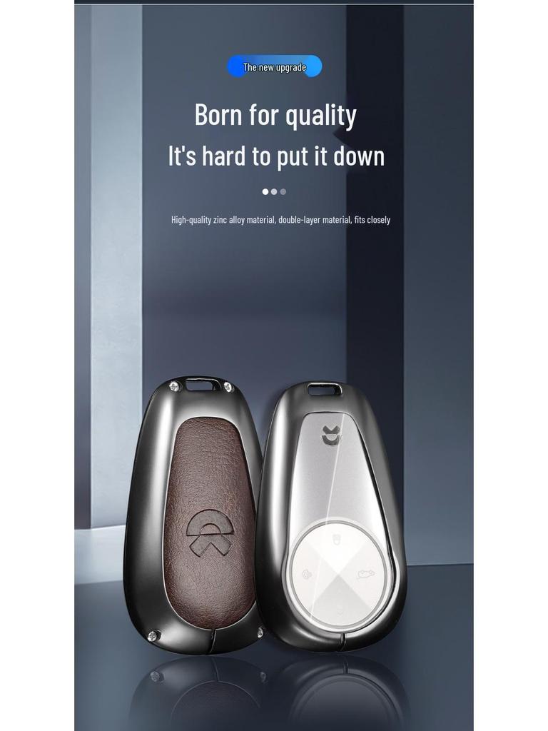 High-End NFC Protective Shell Buckle for NIO ES8/ES6/EC6 Car Key Cards (2023 Model)